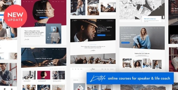 DotLife | Coach Online Courses WordPress 4.5 GPL Theme