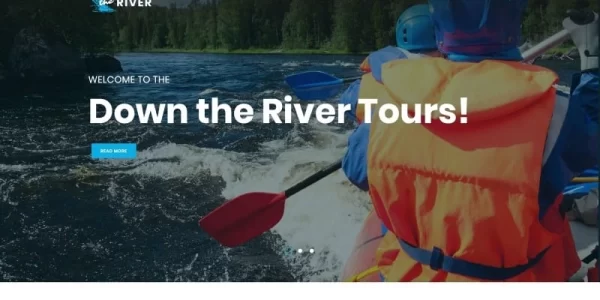 Down River Rafting Kayaking WordPress Theme 1.0.0 GPL Theme