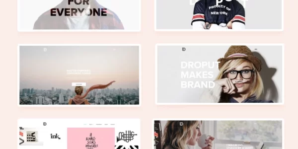 Dropout Creative Multi-Purpose Theme 1.1.8 GPL Theme