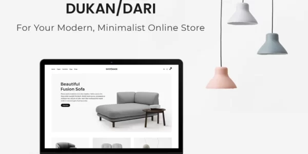 Dukandari A Modern, Minimalist eCommerce Theme 1.2.6 GPL Theme