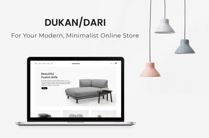 Dukandari A Modern, Minimalist eCommerce Theme 1.2.6 GPL Theme