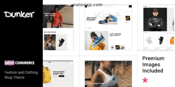 Dunker Fashion and Clothing Shop Theme 1.4 GPL Theme