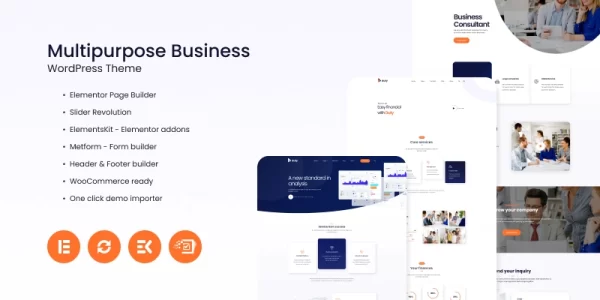 Duty Multipurpose Business WordPress Theme 1.2.0 GPL Theme