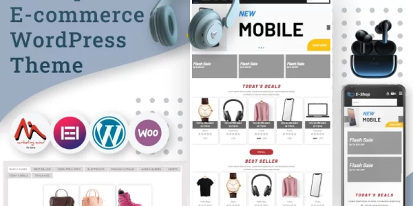 E-Shop E-commerce WordPress Theme 1.0.0 GPL Theme