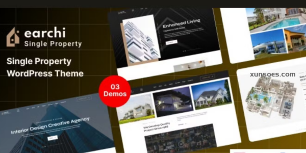 Earchi Real Estate Single Property 1.0.0 GPL Theme