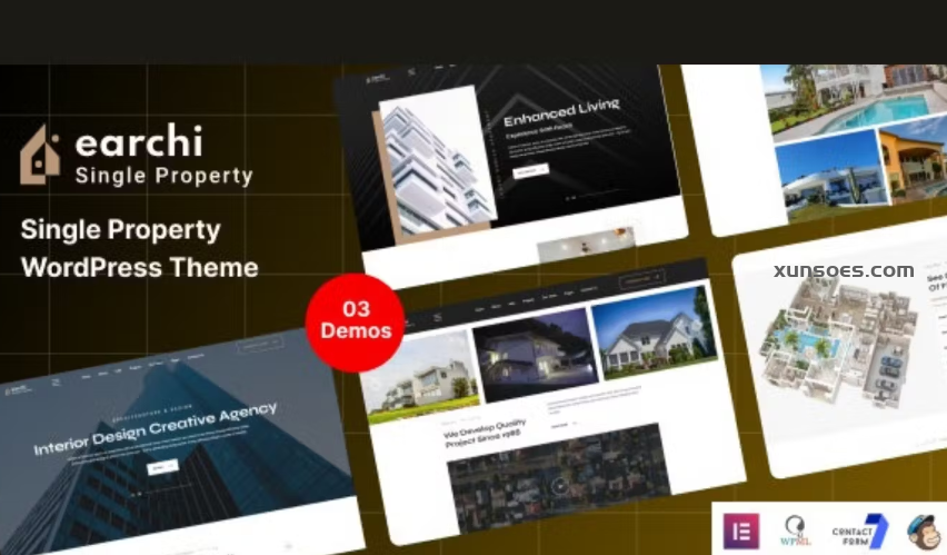 Earchi Real Estate Single Property 1.0.0 GPL Theme