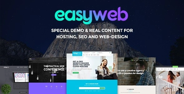 EasyWeb WP Theme For Hosting, SEO and Web-design Agencies 2.4.5 GPL Theme