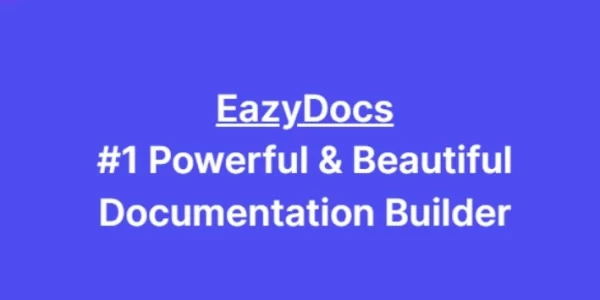 EazyDocs Pro 2.0.0 GPL Theme