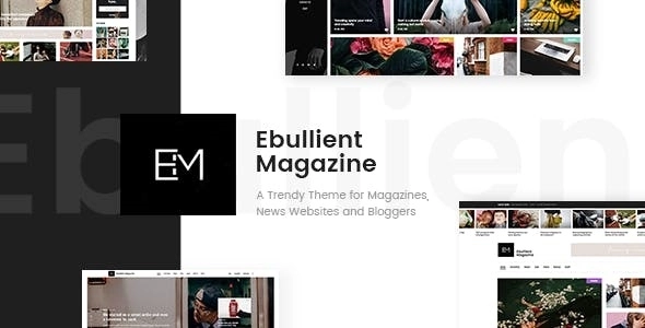 Ebullient Magazine News Theme 1.4 GPL Theme