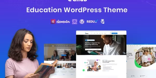 Edhub Education WordPress Theme 1.5 GPL Theme