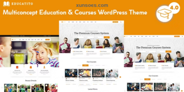 Educatito | Multiconcept Education Courses WordPress Theme 2.0 GPL Theme
