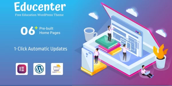 Educenter Education Free WordPress Themes 1.3.9 GPL Theme