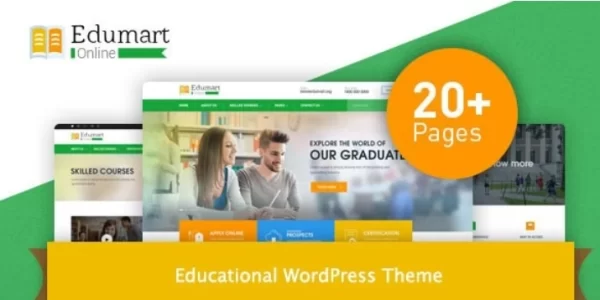 Edumart – Education WordPress Theme 1.0.0 GPL Theme