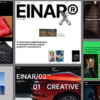 Einar Design Agency WordPress Theme 1.0.0 GPL Theme