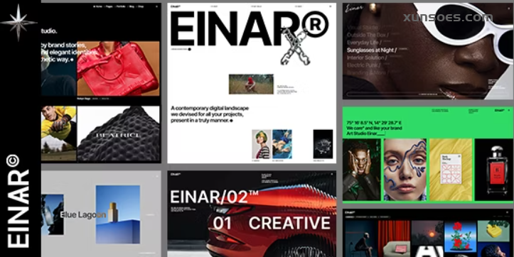 Einar Design Agency WordPress Theme 1.0.0 GPL Theme