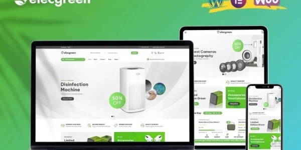Elecgreen Electronic Multipurpose WooCommerce Theme 1.0.6 GPL Theme