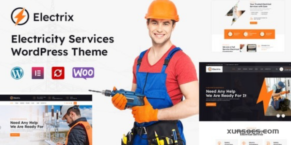 Electrik Electricity Services WordPress Theme 1.1 GPL Theme