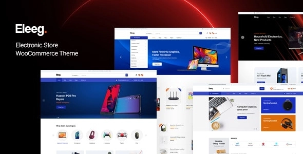 Eleeg – Electronics Store WooCommerce Theme 1.0.1 GPL Theme