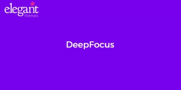 Elegant Themes DeepFocus 5.1.14 GPL Theme