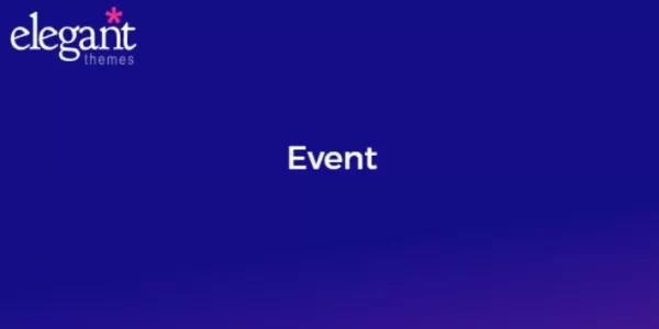 Elegant Themes Event 3.8.14 GPL Theme