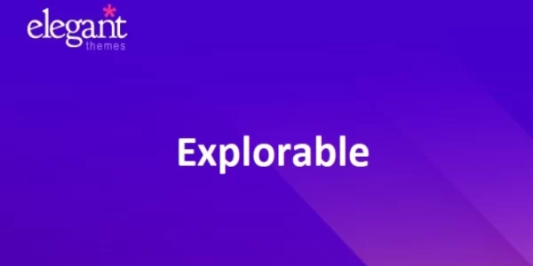 Elegant Themes Explorable 1.9.14 GPL Theme