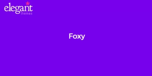 Elegant Themes Foxy 2.2.19 GPL Theme
