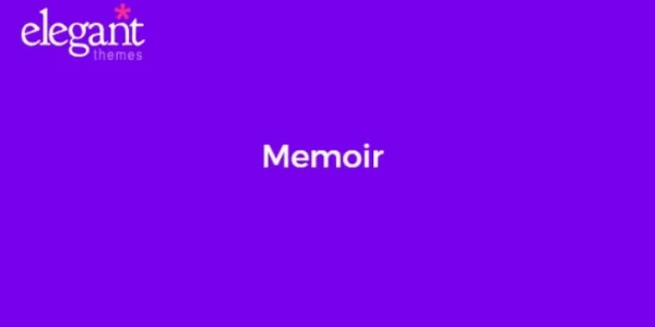 Elegant Themes Memoir 4.0.13 GPL Theme