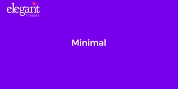 Elegant Themes Minimal 5.0.13 GPL Theme