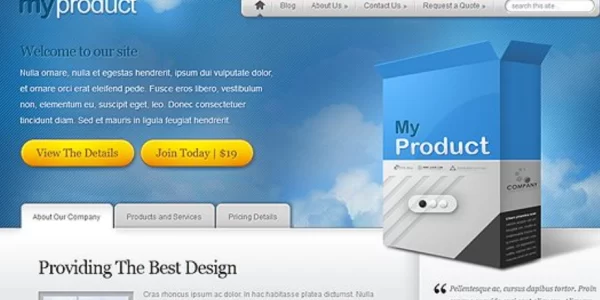 Elegant Themes MyProduct WordPress Theme 4.3.12 GPL Theme