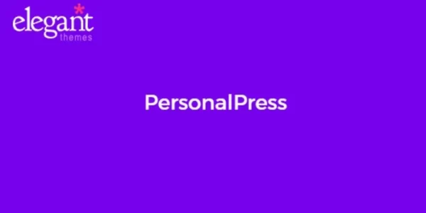 Elegant Themes PersonalPress 4.7.13 GPL Theme