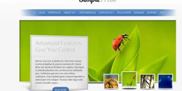 Elegant Themes SimplePress 5.5.14 GPL Theme