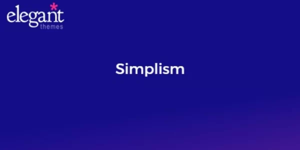 Elegant Themes Simplism 5.1.1 GPL Theme