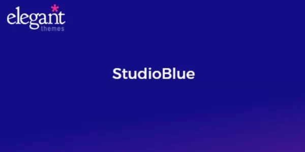 Elegant Themes StudioBlue 5.1.13 GPL Theme