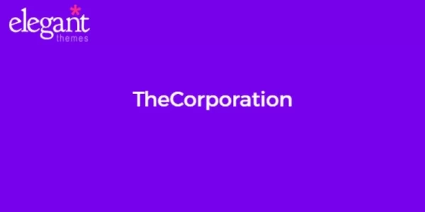 Elegant Themes TheCorporation 4.7.13 GPL Theme