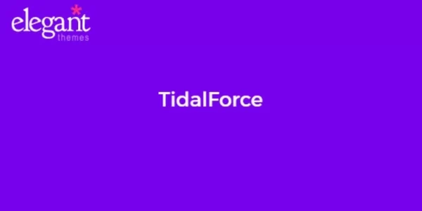 Elegant Themes TidalForce 5.2.13 GPL Theme