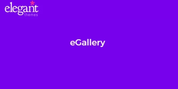 Elegant Themes eGallery 4.7.13 GPL Theme