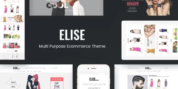 Elise Fashion WooCommerce WordPress Theme 1.3.6 GPL Theme