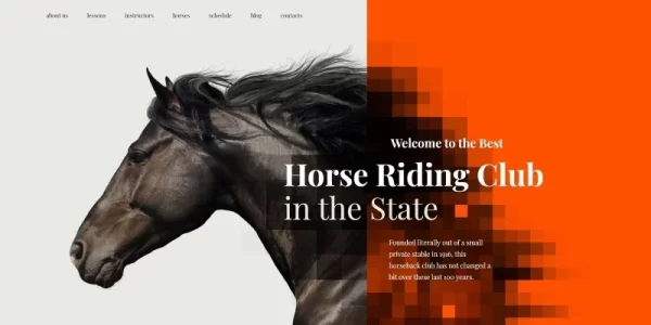 Elite Breed Equestrian Horse Riding Club WordPress Theme 1.0.0 GPL Theme