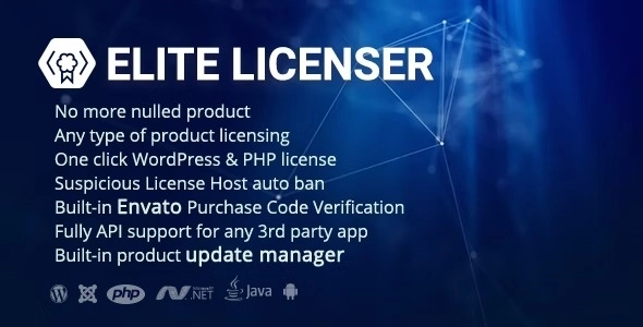 Elite Licenser Software License Manager for WordPress 2.4.0 GPL Plugins