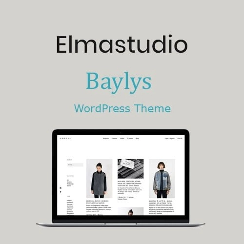 ElmaStudio Baylys WordPress Theme 1.1.6 GPL Theme