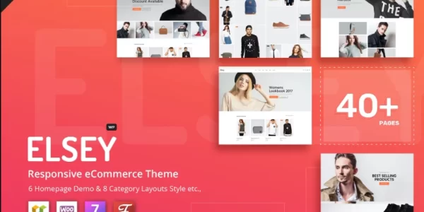 Elsey Responsive eCommerce Theme 1.9.6.1 GPL Theme
