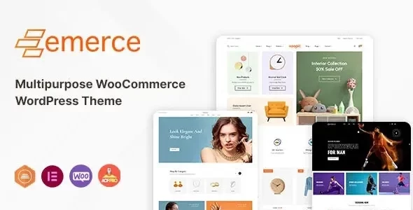 Emerce Multipurpose WooCommerce WordPress Theme 1.6 GPL Theme