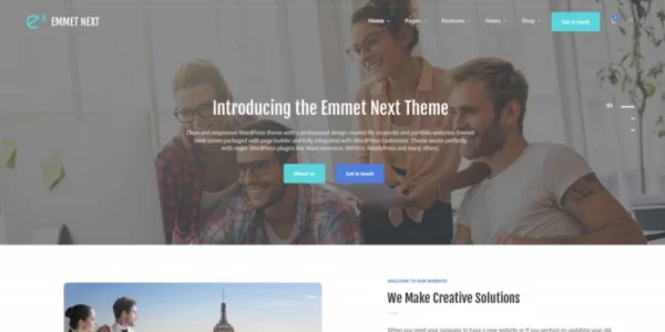 Emmet Next 0.3.9 GPL Theme