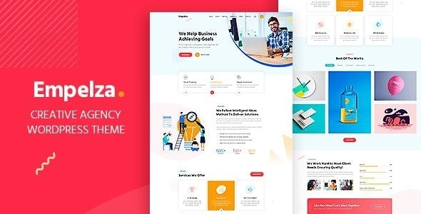 Empelza Creative Agency Portfolio WordPress Theme 1.4 GPL Theme