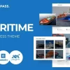Encompass Transportation Maritime WordPress Theme 1.0.0 GPL Theme