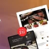 Erica Restaurant Coffee WordPress Theme 1.0.0 GPL Theme