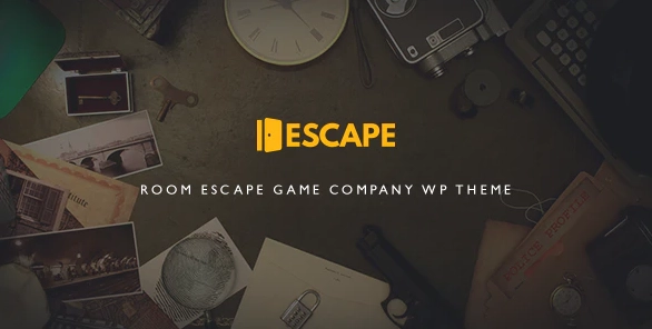 Escape | Room Game Company WP Theme 2.0 GPL Theme