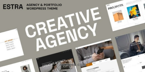 Estra Creative Agency and Portfolio Theme 1.0.3 GPL Theme