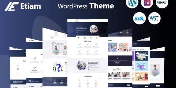 Etiam Corporate Business WordPress Theme 1.0.0 GPL Theme