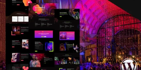 Event Booking and Gala Ticketing | Expovent WordPress Theme 1.0.1 GPL Theme